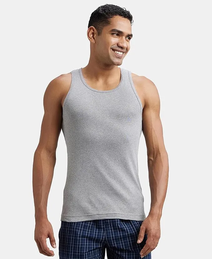 jockey men’s pop color vest | modern fashion sleeveless innerwear top