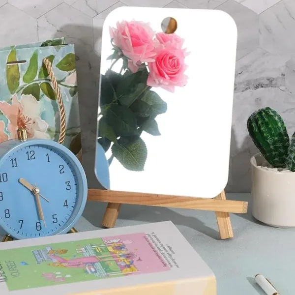 junebrushs fogless shaving mirror – wall, travel & camping use