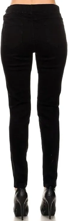 jvini women’s skinny jeans | slim fit stretch denim pants for casual & everyday wear