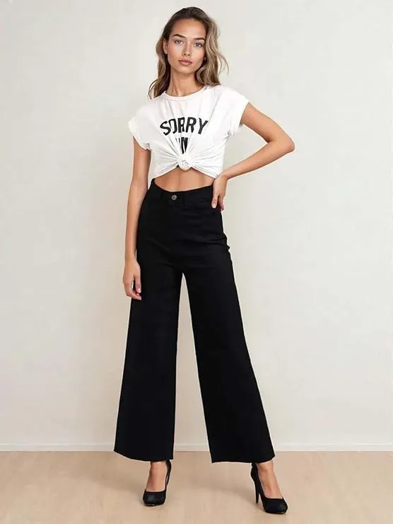 kotty women’s core jeans | classic slim fit denim pants for casual & everyday wear (pack of 1)