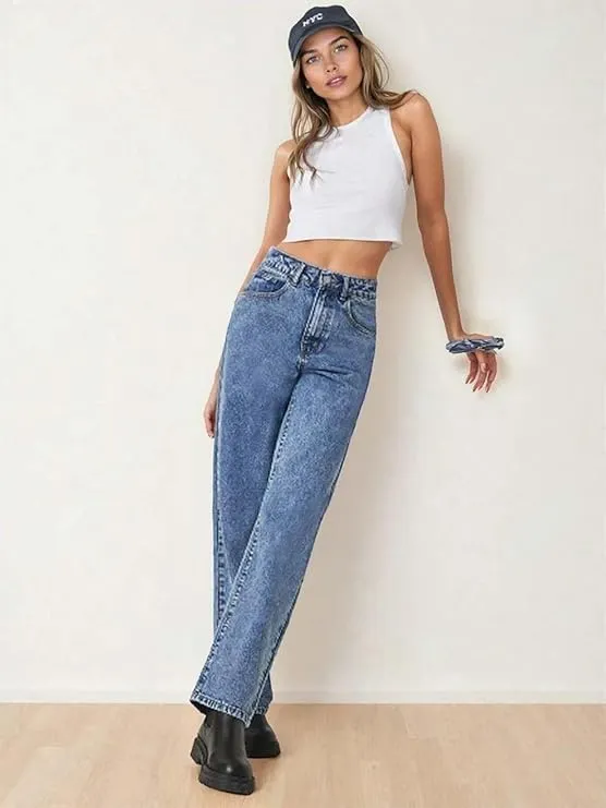 kotty women’s jeans | stylish slim fit denim pants for casual & everyday wear