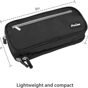 2 layer large capacity pencil case for students & office use