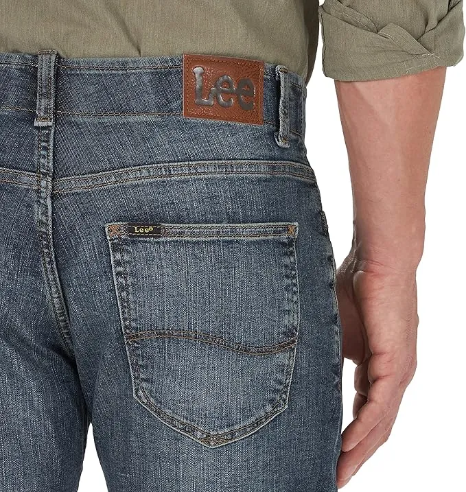 lee men’s bootcut jeans | modern series extreme motion regular fit denim