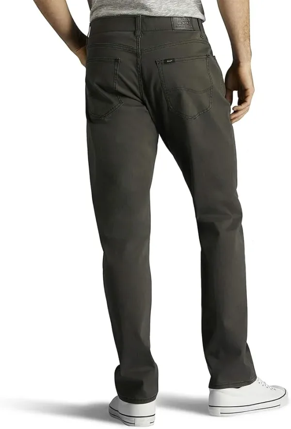 lee men’s extreme motion jeans | athletic fit tapered leg denim for flexibility & comfort