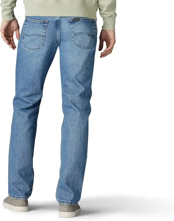 lee men’s luke jeans | modern slim fit denim pants for casual & everyday wear