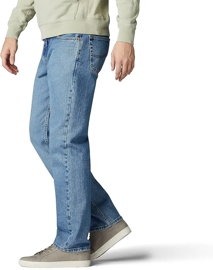 lee men’s luke jeans | modern slim fit denim pants for casual & everyday wear