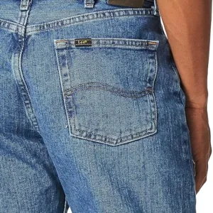 lee men’s straight leg jeans | relaxed fit classic everyday denim pants