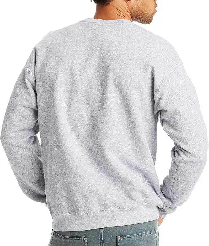 men’s lightweight fleece sweatshirt – eco conscious cotton blend