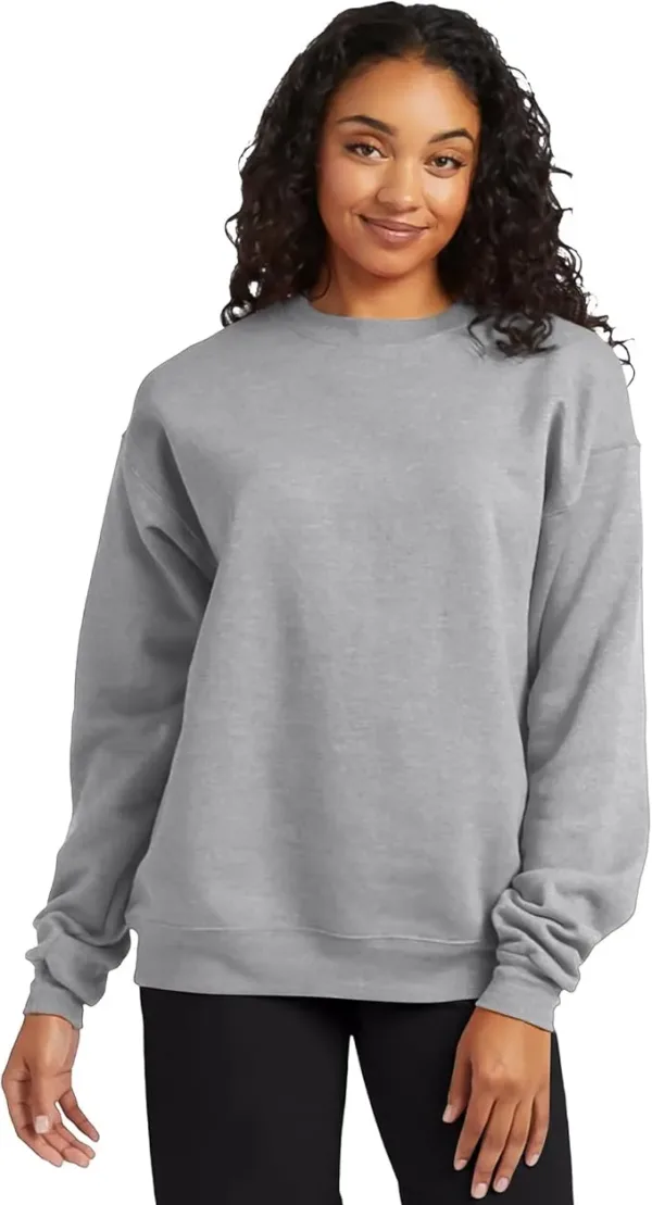 men’s lightweight fleece sweatshirt – eco conscious cotton blend