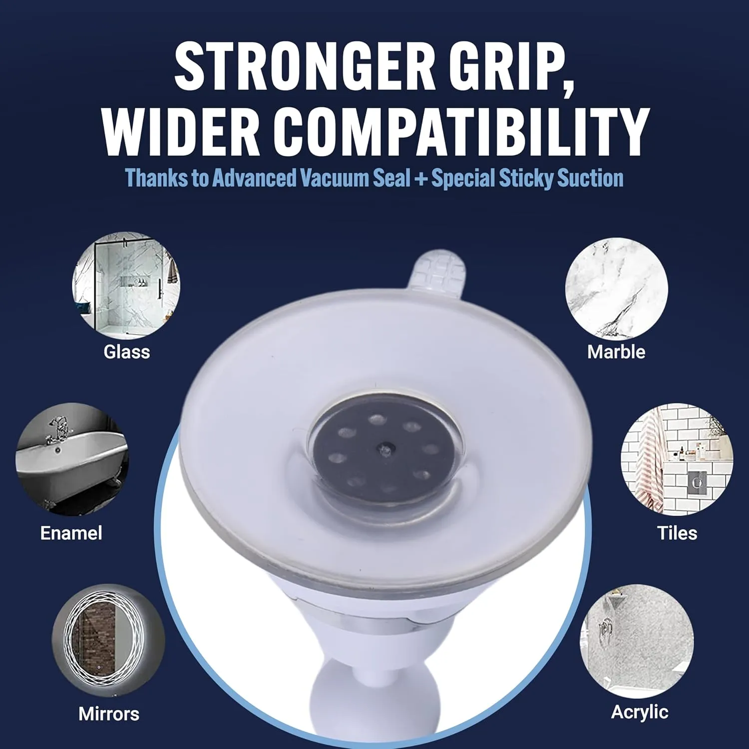 mirrorvana fogless shower mirror – lock suction shaving