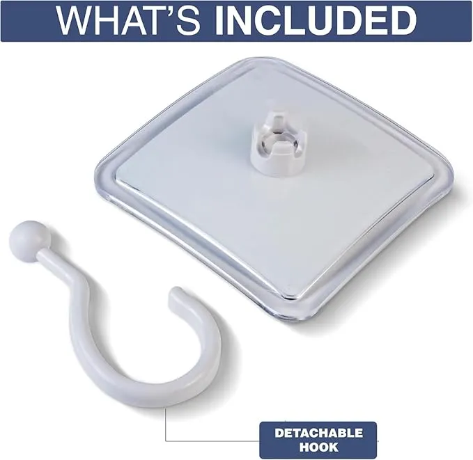 mirrorvana fogless shower mirror – hanging anti fog shaving mirror with 360° swivel & shatterproof design