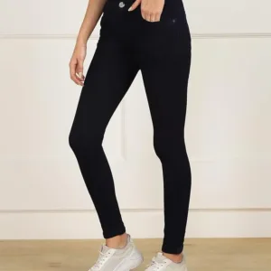 nifty women’s silky jeans | soft slim fit denim pants for casual & everyday wear (pack of 1)