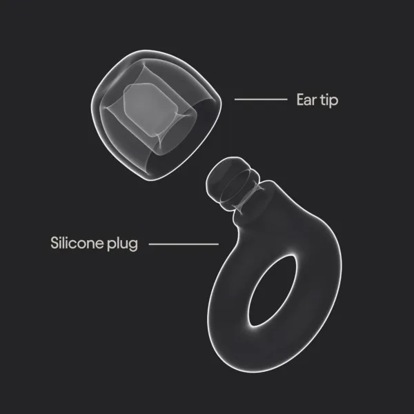 reusable noise reducing earplugs – comfortable sleep & travel use