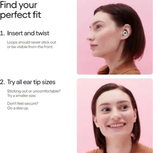 reusable noise reducing earplugs – comfortable sleep & travel use