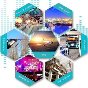 reusable silicone earplugs – noise cancelling for sleep, swim & travel