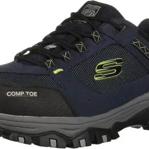 Skechers Men’s Greetah Industrial Safety Shoes – slip-resistant, reinforced toe, and rugged design for tough construction and warehouse jobs in the UAE.