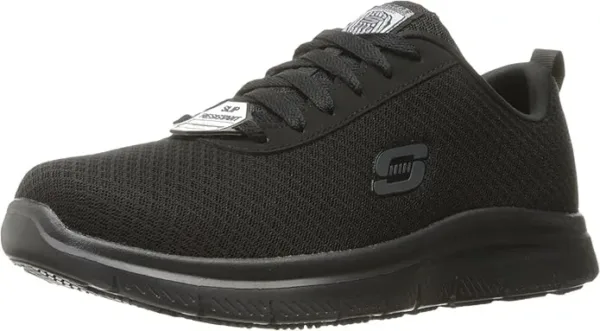 Skechers Flex Advantage Bendon Men’s Work Shoes – slip-resistant, breathable, and cushioned for all-day wear in demanding UAE job environments.