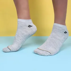 unisex ankle socks | solid color cotton socks for men & women