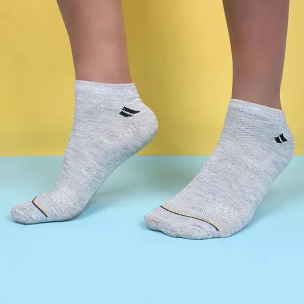 unisex ankle socks | solid color cotton socks for men & women