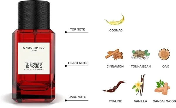 unscripted luxury perfume – the night is young | long lasting fragrance