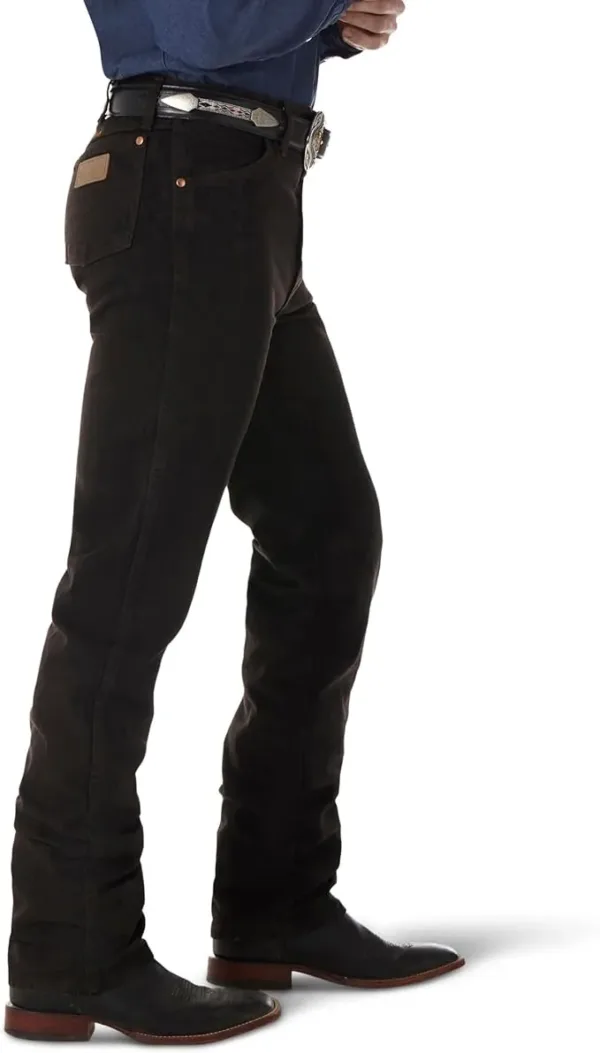 wrangler big & tall cowboy cut jeans for men | original fit western denim pants