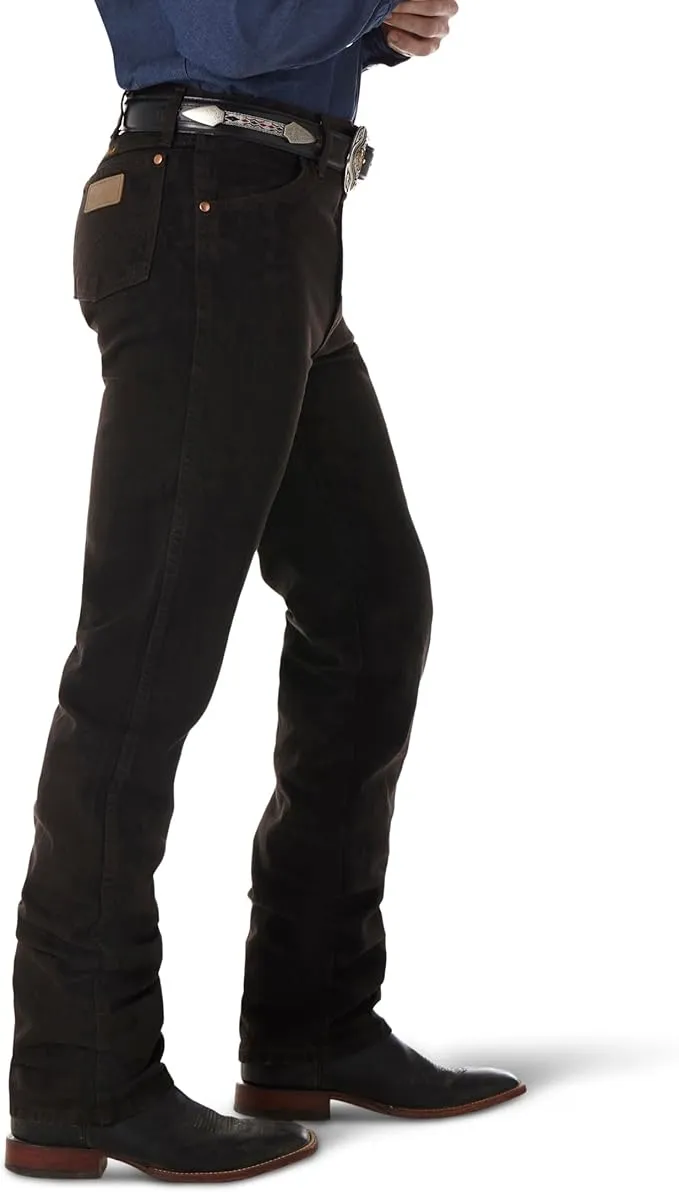 wrangler big & tall cowboy cut jeans for men | original fit western denim pants