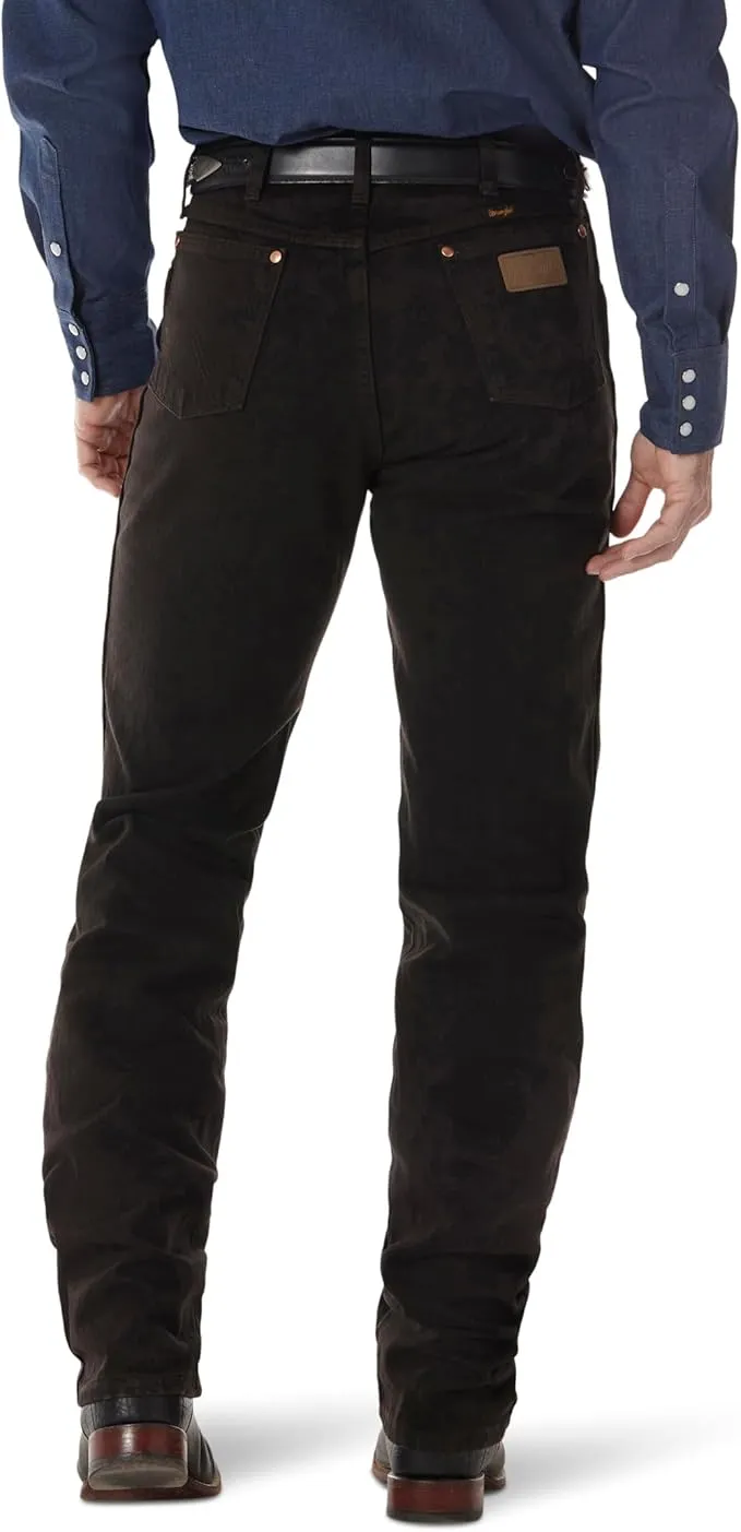 wrangler big & tall cowboy cut jeans for men | original fit western denim pants