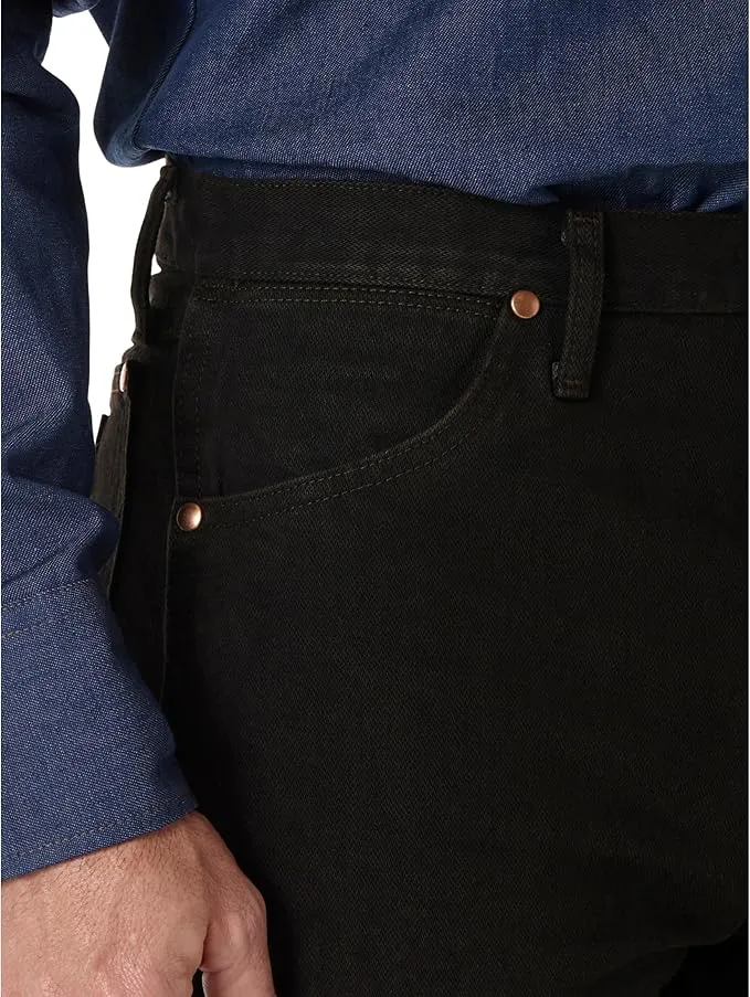 wrangler big & tall cowboy cut jeans for men | original fit western denim pants