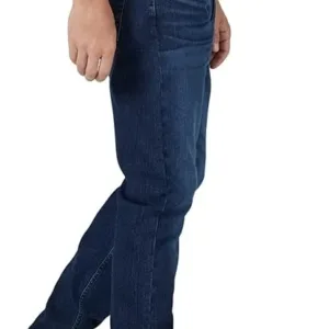 wrangler men’s athletic fit jeans | stretch denim pants for comfort & casual wear