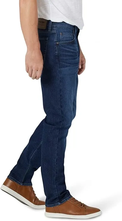 wrangler men’s athletic fit jeans | stretch denim pants for comfort & casual wear