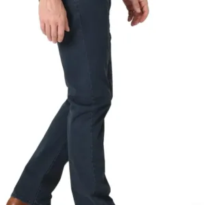 wrangler men’s authentics slim straight jeans | comfortable denim for casual & everyday wear