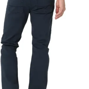 wrangler men’s authentics slim straight jeans | comfortable denim for casual & everyday wear