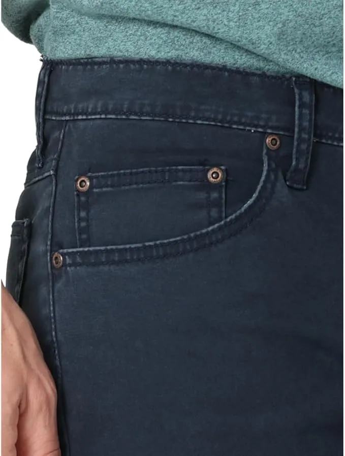 wrangler men’s authentics slim straight jeans | comfortable denim for casual & everyday wear