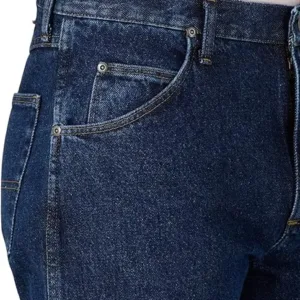 wrangler men’s classic jeans | regular fit 5 pocket cotton denim pants for everyday wear