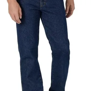 Wrangler Men’s Classic Jeans – Regular Fit 5-Pocket Cotton Denim offering comfort, durability & timeless style. Perfect men’s jeans for everyday wear.