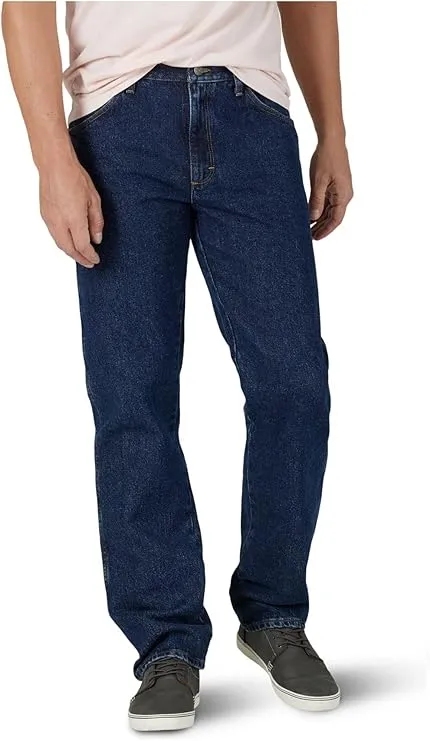 Wrangler Men’s Classic Jeans – Regular Fit 5-Pocket Cotton Denim offering comfort, durability & timeless style. Perfect men’s jeans for everyday wear.
