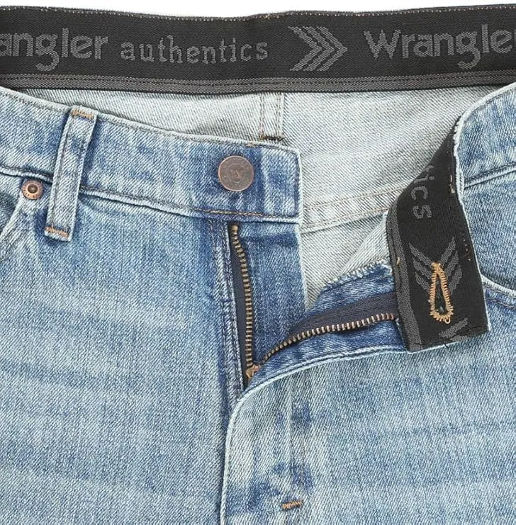 wrangler men’s comfort flex jeans | classic regular fit durable denim