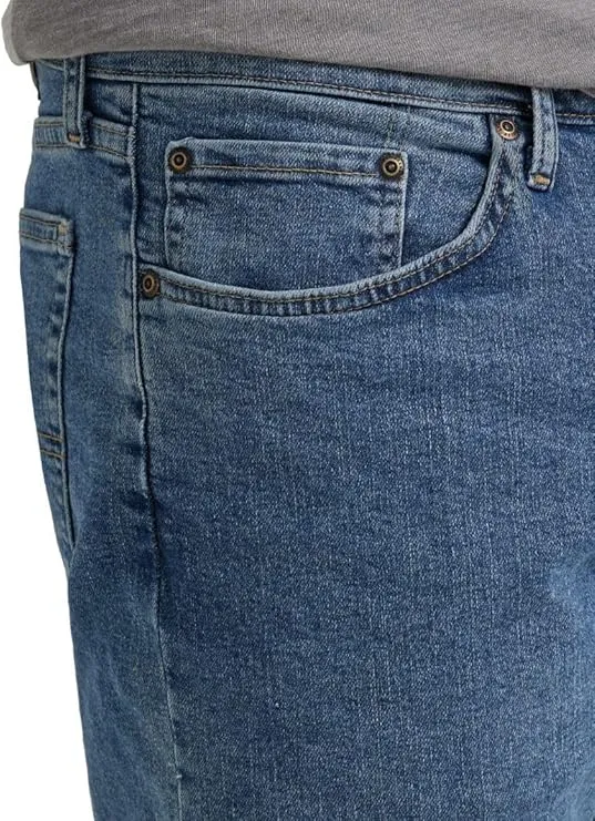 wrangler men’s comfort waist jeans | classic relaxed fit durable denim