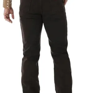 wrangler men’s cowboy cut jeans | rigid slim fit denim for casual & western style