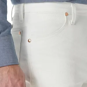 wrangler men’s slim fit cowboy cut jeans | durable rigid western denim