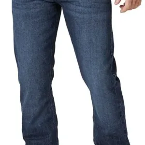 wrangler men’s vintage bootcut jeans | classic western style denim pants