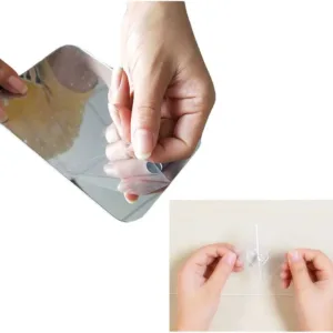 xoyo fogless shower mirror – large anti fog wall hanging