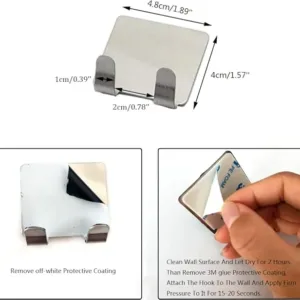 xoyo fogless shower mirror – large anti fog wall hanging