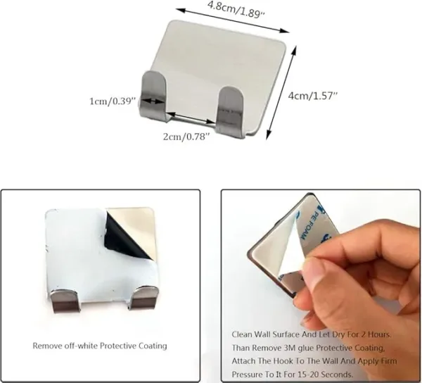 xoyo fogless shower mirror – large anti fog wall hanging