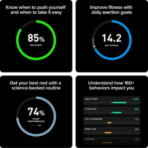 whoop health and fitness wearable