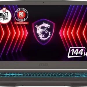 msi thin 15 gaming laptop 15.6" fhd ips 144hz