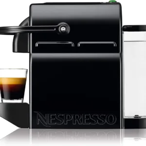nespresso inissia black coffee machine
