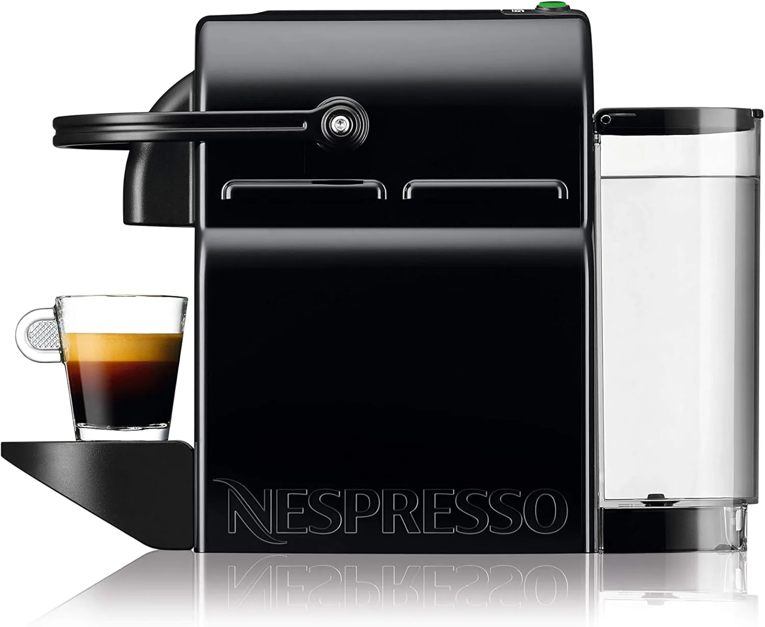 nespresso inissia black coffee machine