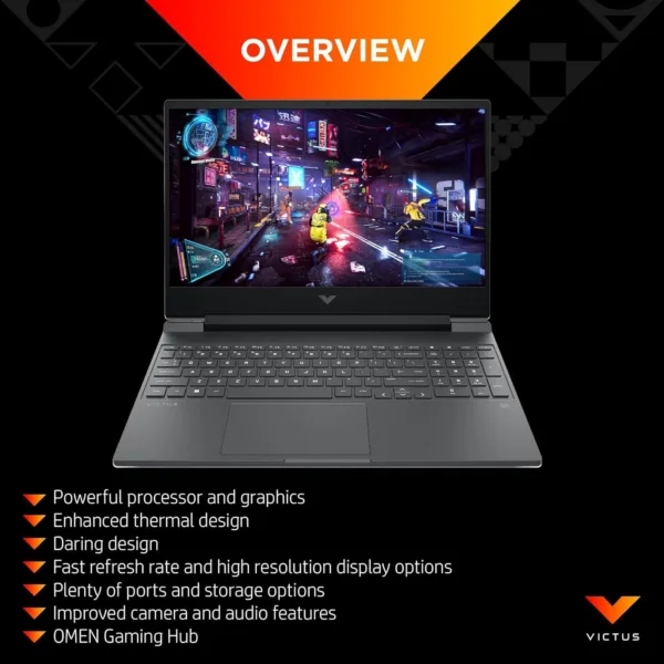 hp victus gaming laptop 15 fa0093ne
