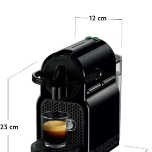 nespresso inissia black coffee machine